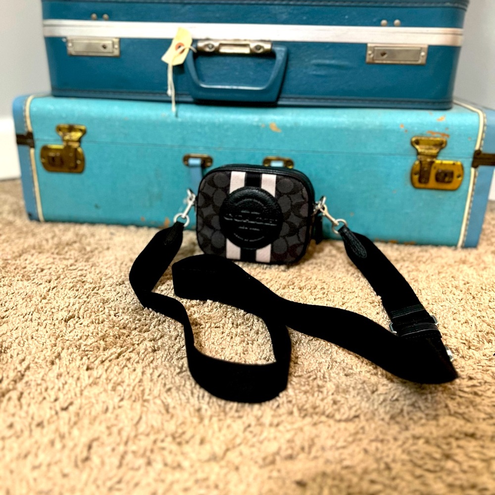 Coach mini camera bag